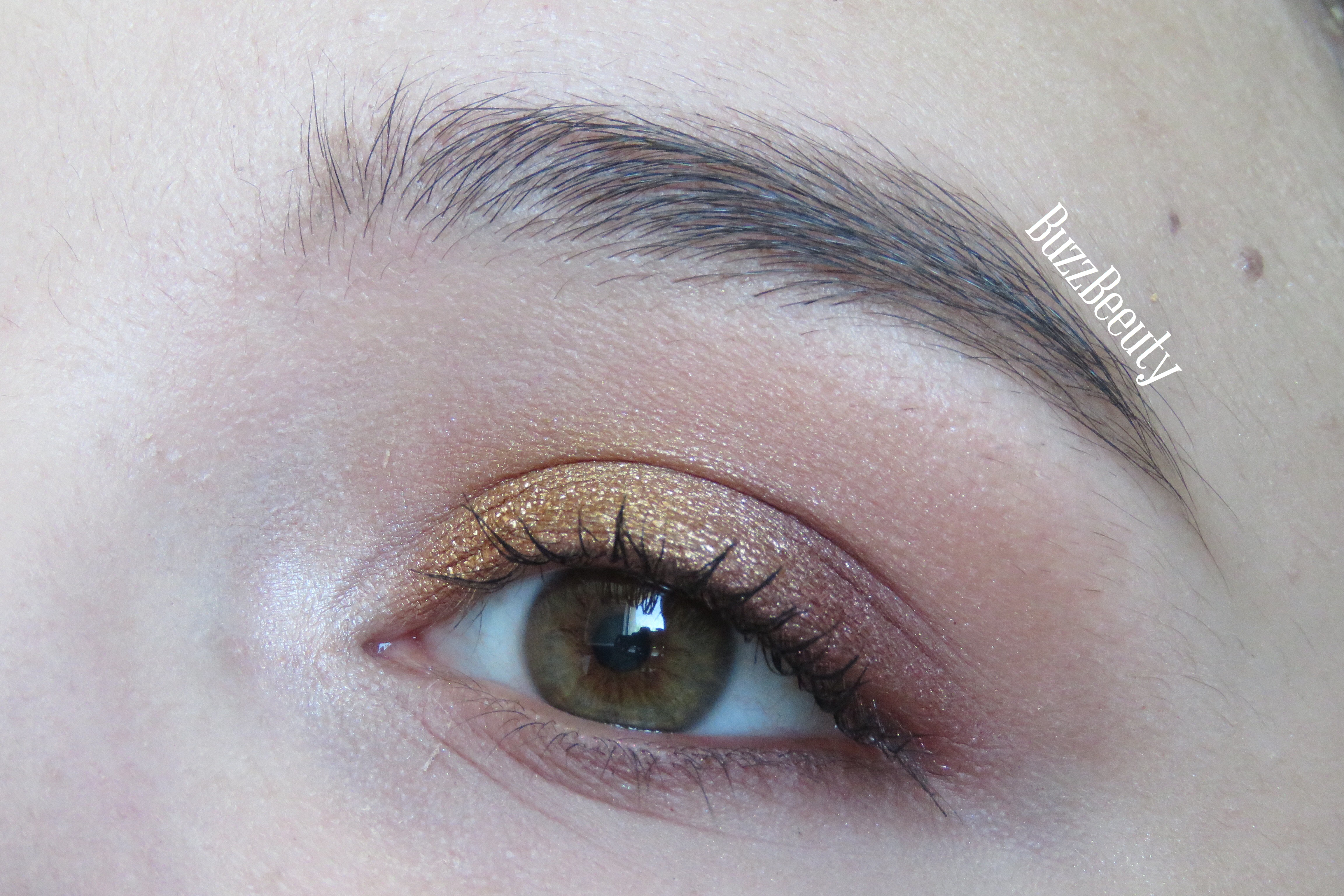 Violet Voss Holy Grail Palette Eye look - Warm Gold Glam