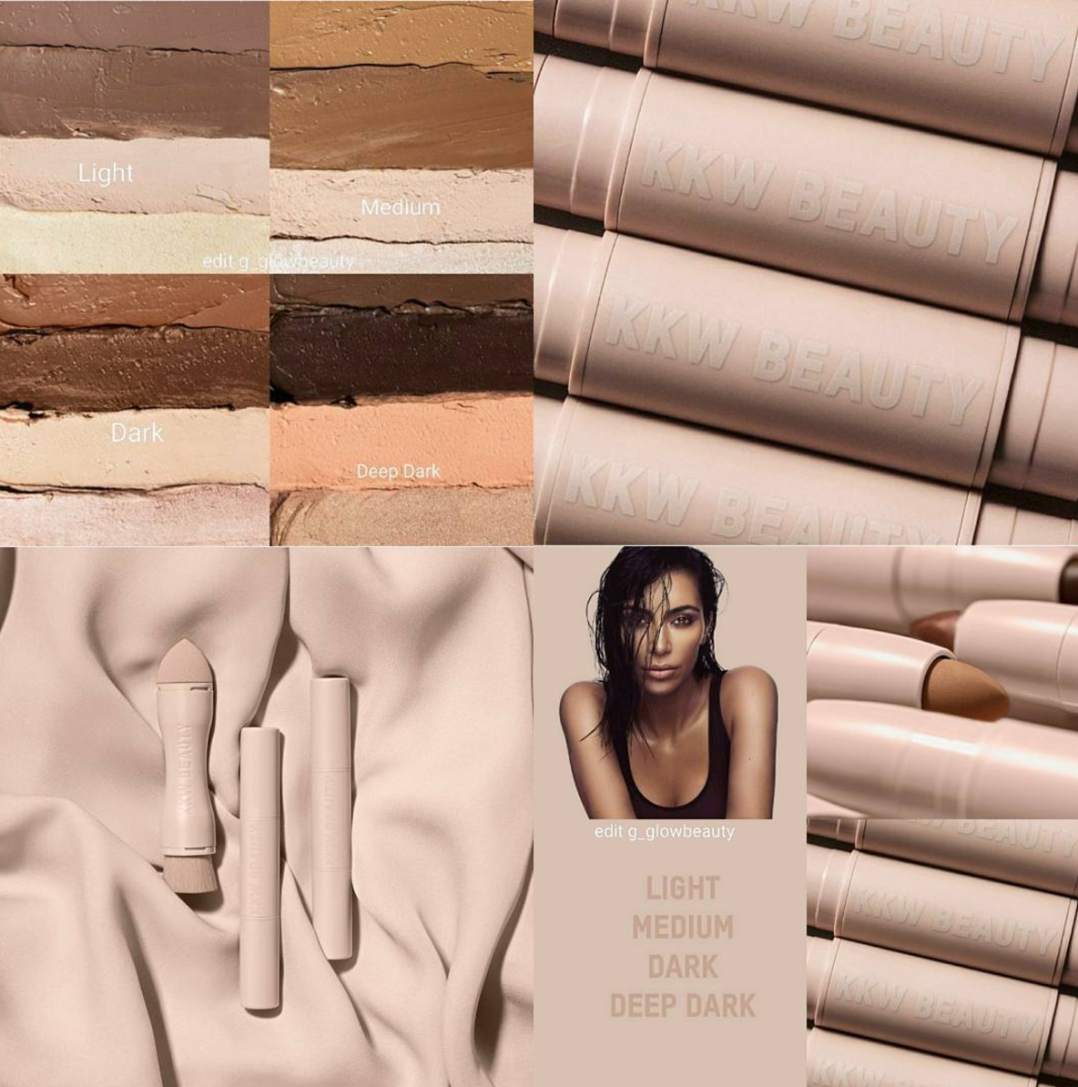 KKW Beauty Contour and Highlight Kit