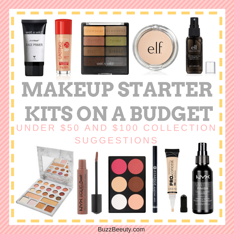 BuzzBeeuty - Makeup Kits On a Budget - Starter Kits Under $50 and $100