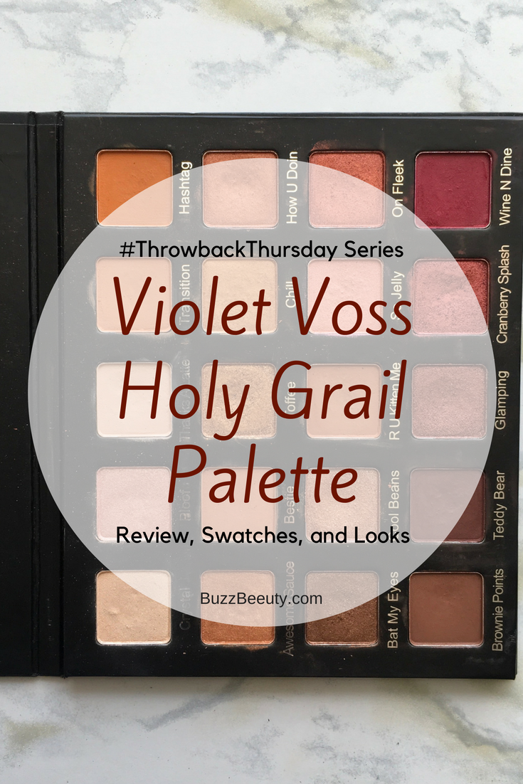 Violet Voss Holy Grail Palette - Review, Swatches, and Eye Looks