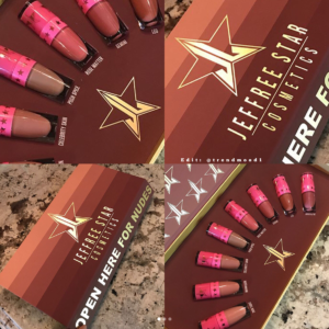 Jeffree Star Cosmetics Velour Liquid Lipstick Volume 1 Nude Mini Set
