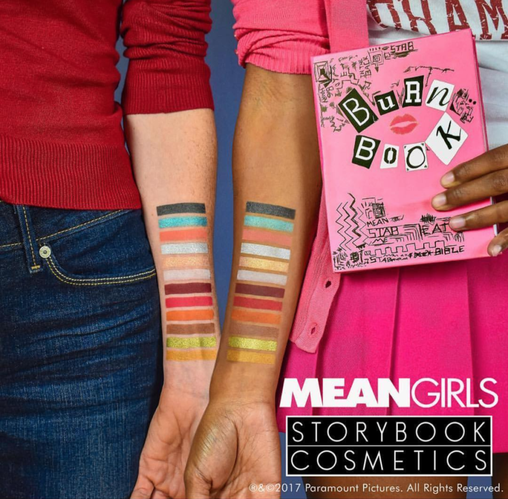 Mean Girls X Storybook Cosmetics Burn Book Palette Sw 8434