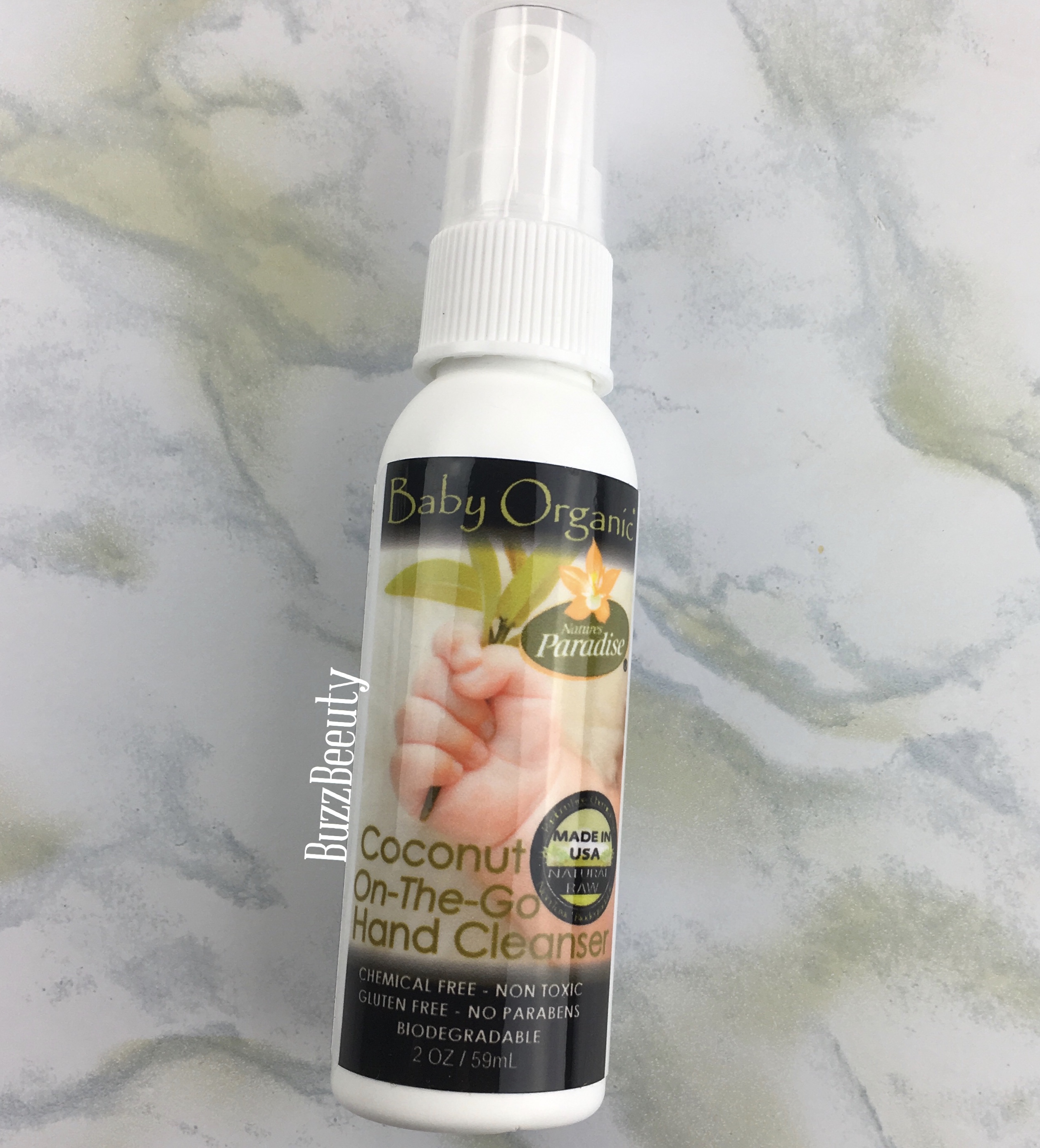 Baby Organics Coconut On-The-Go Hand Cleanser
