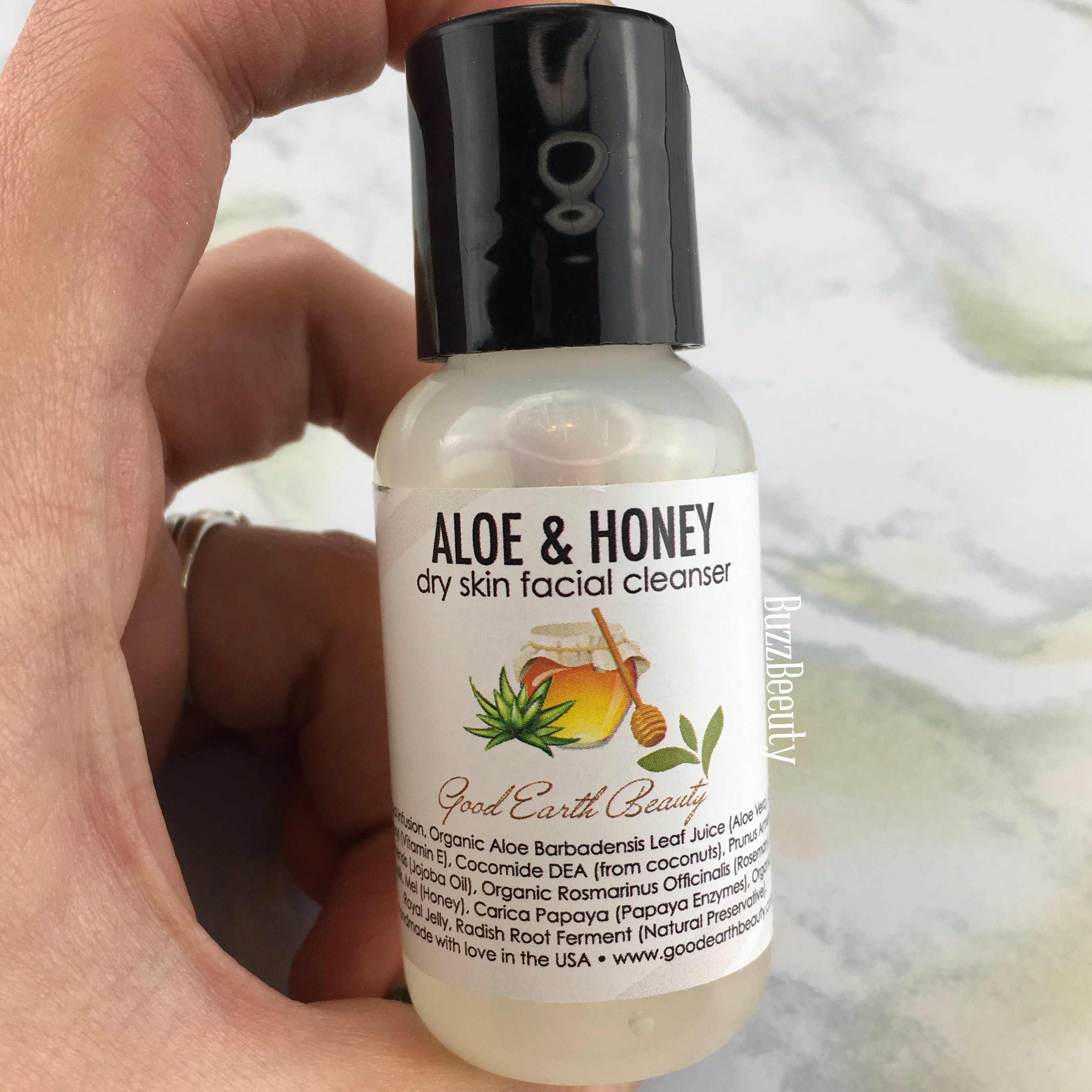 Good Earth Beauty Aloe and Honey Dry Skin Facial Cleanser