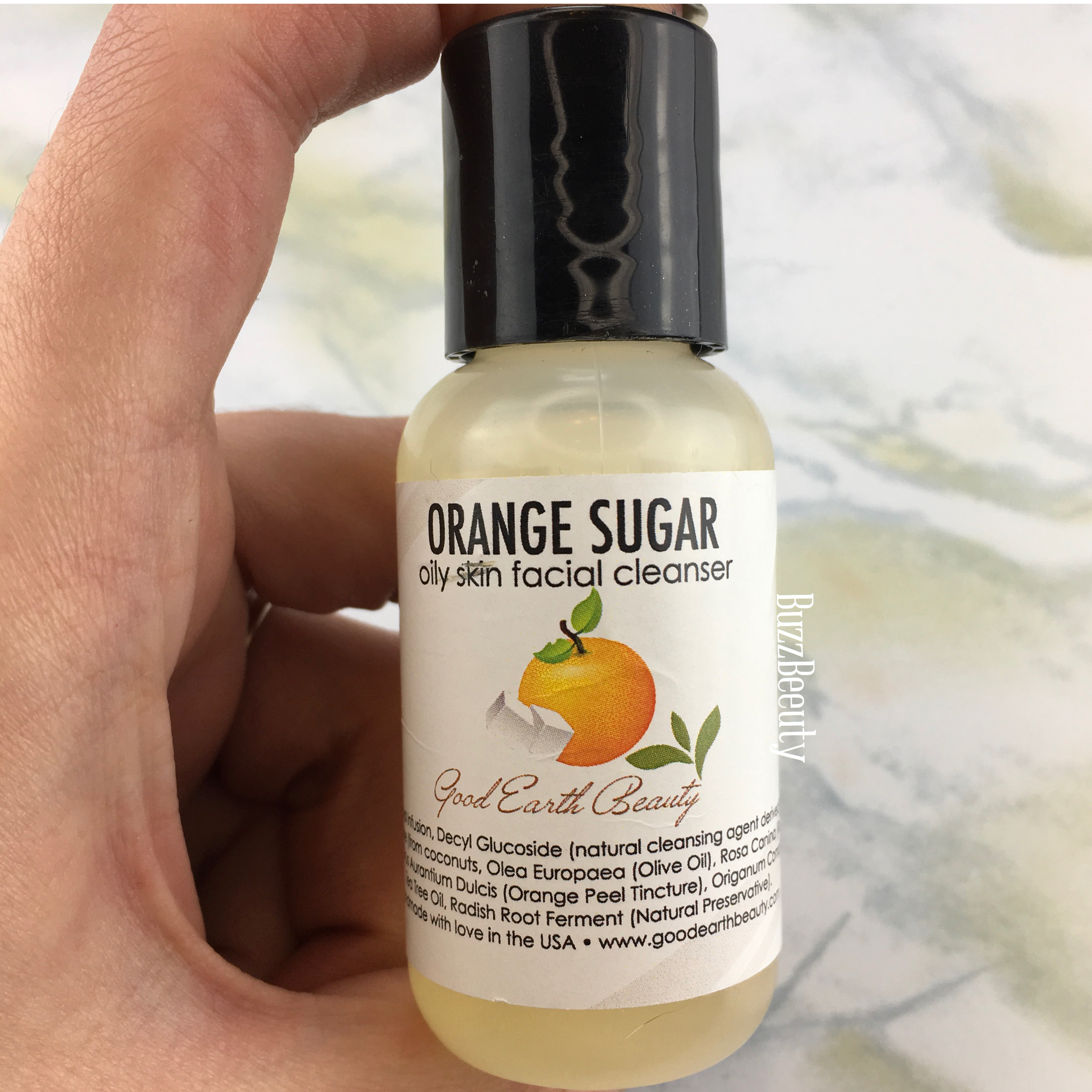 Good Earth Beauty Orange Sugar Oily Skin Facial Cleanser