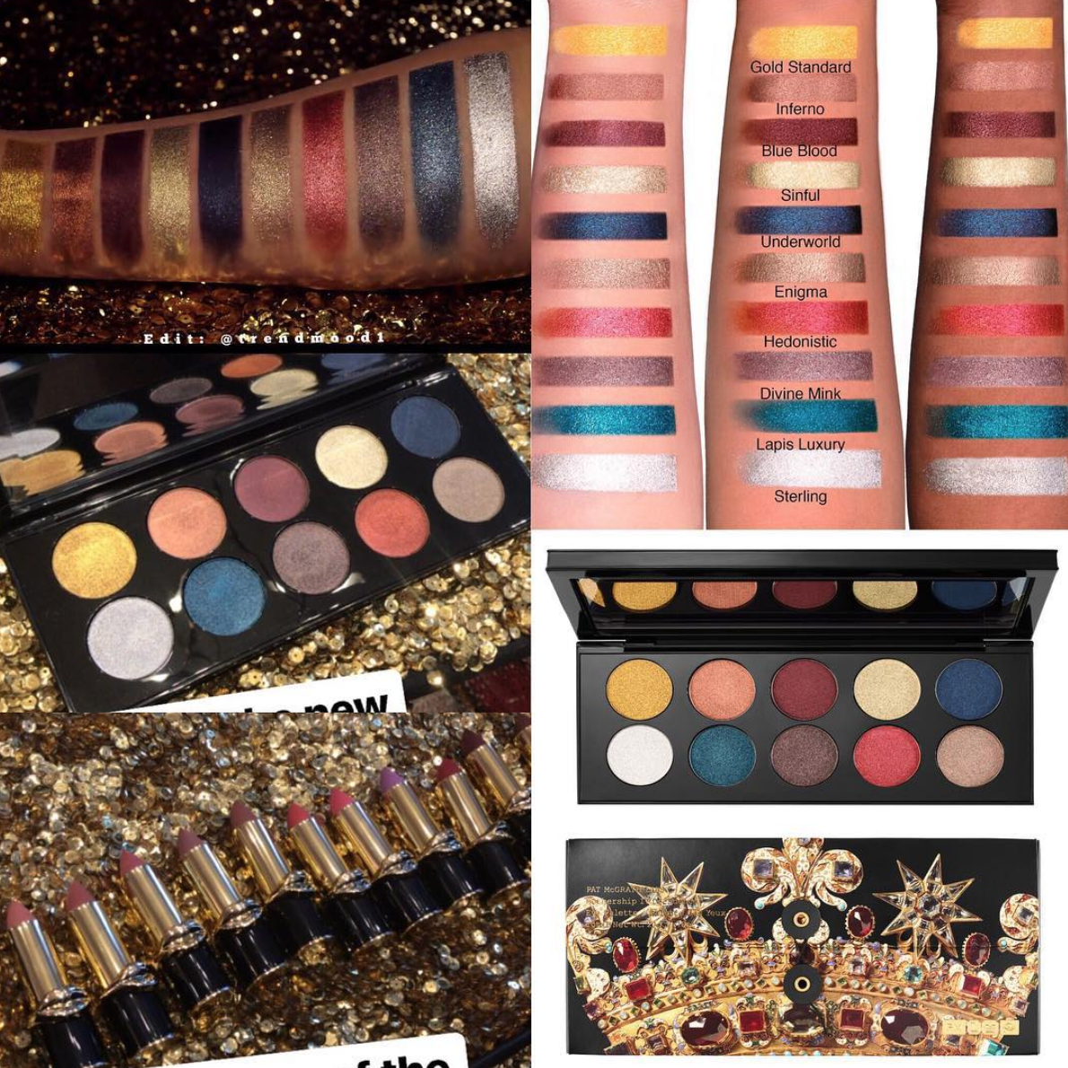 Pat McGrath Mothership IV Decadence Eyeshadow Palette Swatches and Release Date