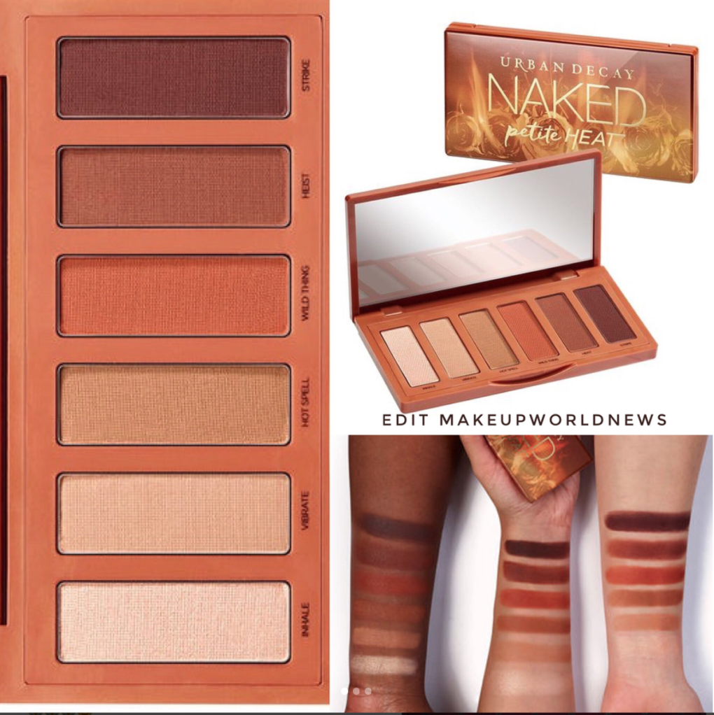 Buzzbeeuty Urban Decay Petite Heat Palette Mini Naked Heat