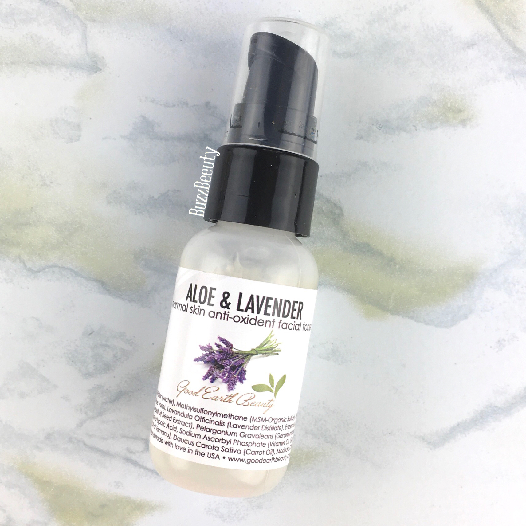 Good Earth Beauty Aloe and Lavender Toner Review